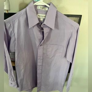 Van Heusen Boys Lavender Dress Shirt